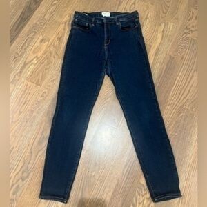 L’AGENCE Margot High Rise Skinny Jeans Size 31 quiet luxury y2k F